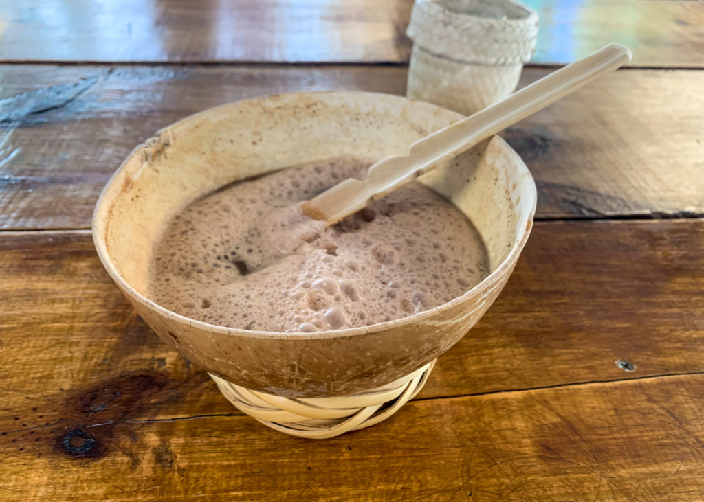 Pozole at La Cosecha Oaxaca