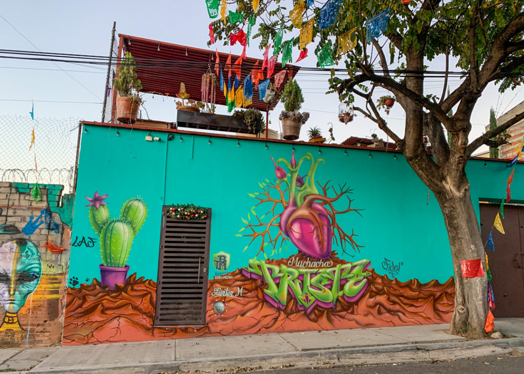 Murals in Jalatlaco