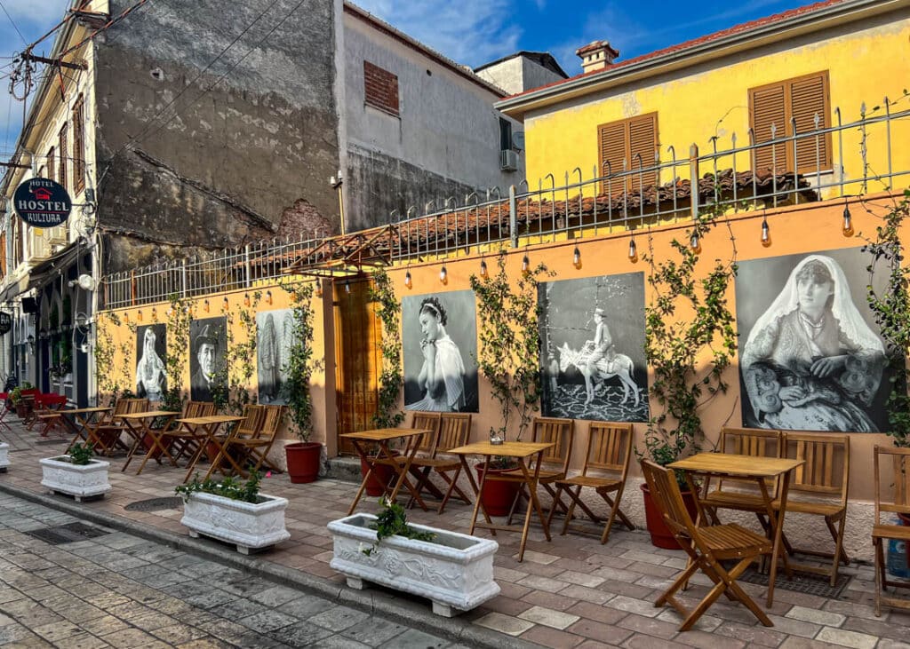 Bar in Shkoder Albania