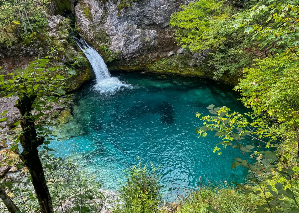 Blue Hole Albanian Alps