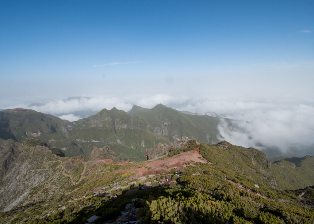 Pico to Pico hike Madeira