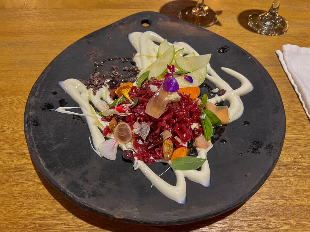 Dinner at Cannúa Ecolodge, Colombia