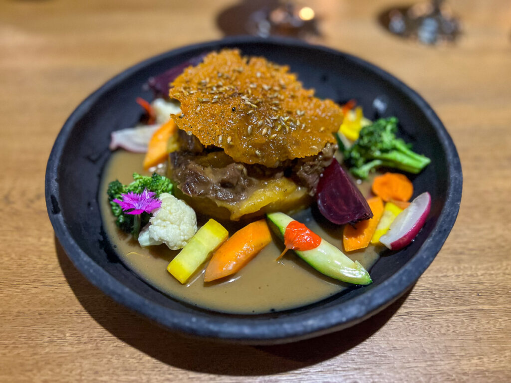 Dinner at Cannúa Ecolodge, Colombia