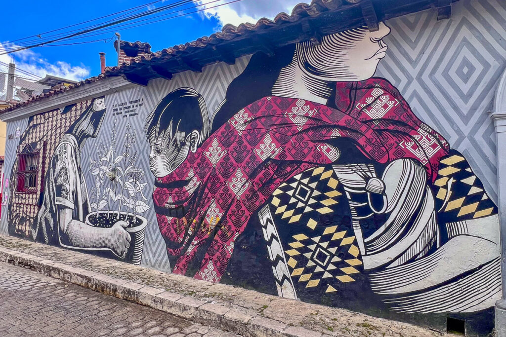 Street art in San Cristobal de las Casas