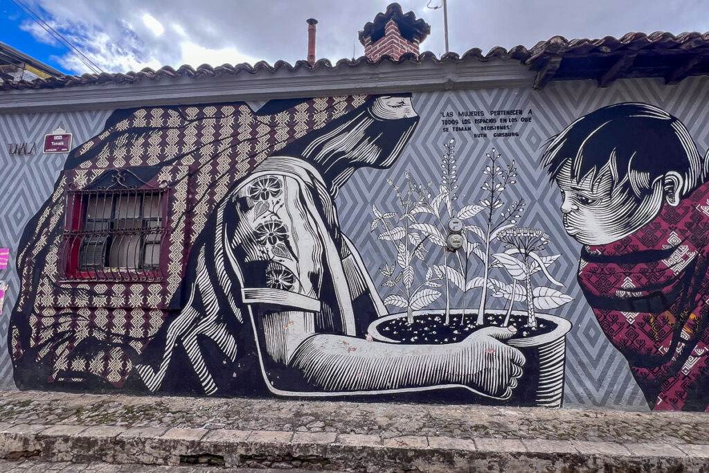 Street art in San Cristobal de las Casas