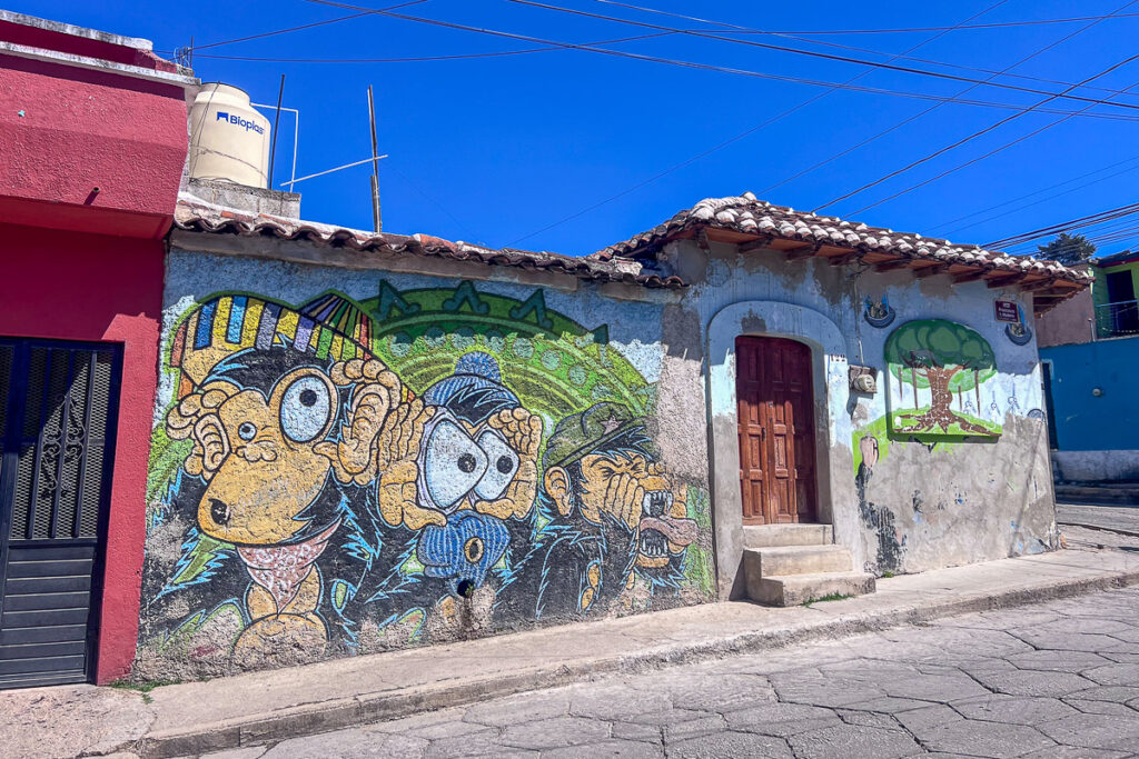 Street art in San Cristobal de las Casas