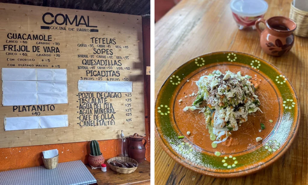 Comal cocina de barrio