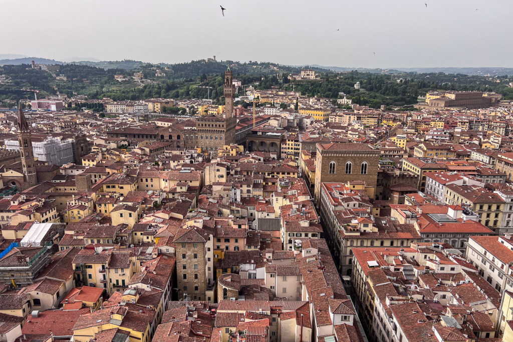 View from Campanile Duomo