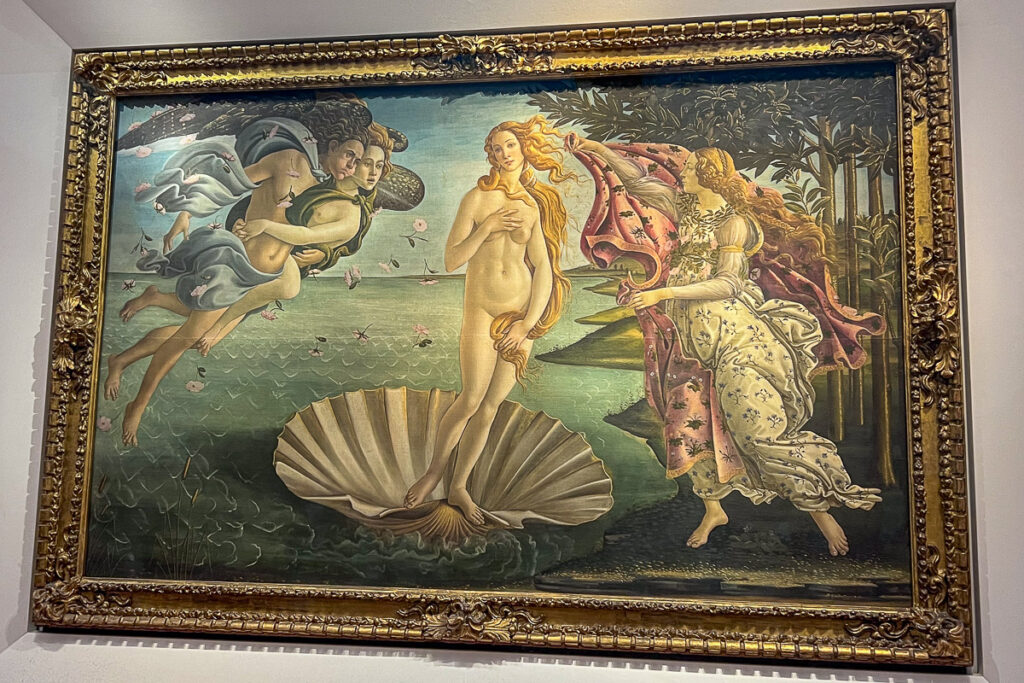 Birth of Venus - Uffizi Gallery Florence