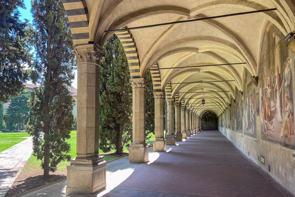 Green Cloister at Santa Maria Novella