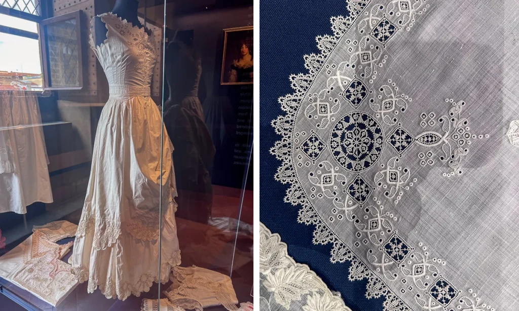 Lace at Palazzo Davanzati