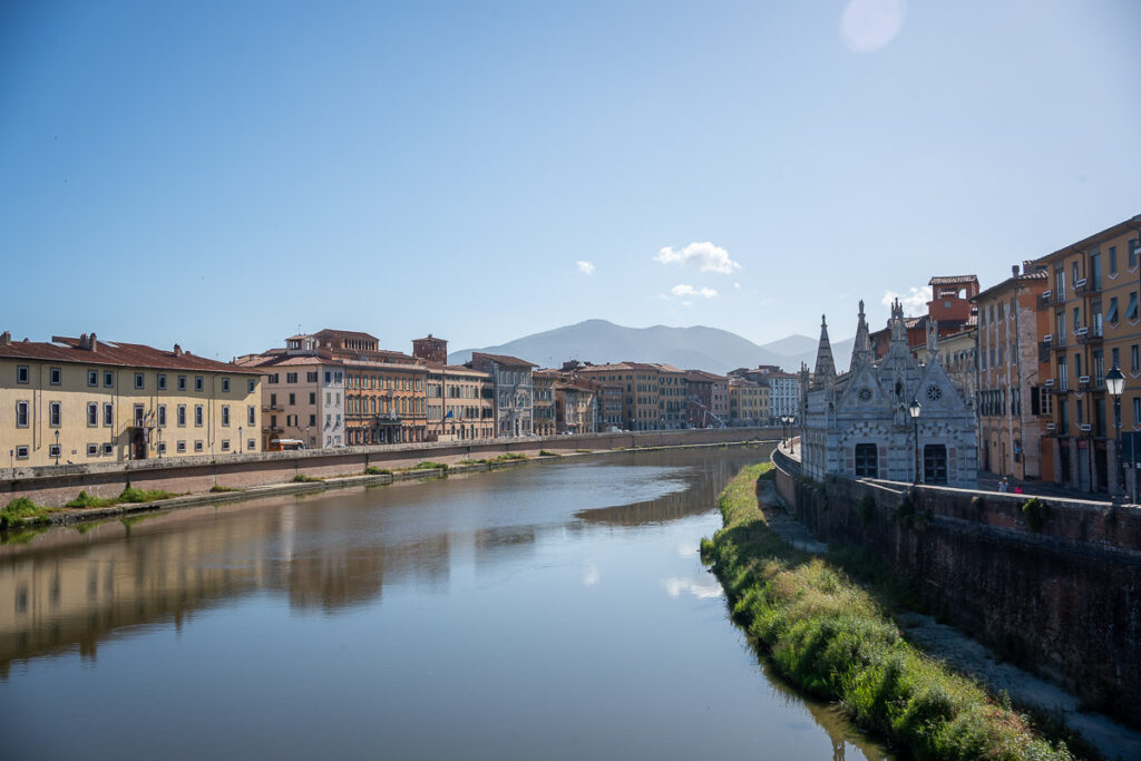 Arno river Pisa