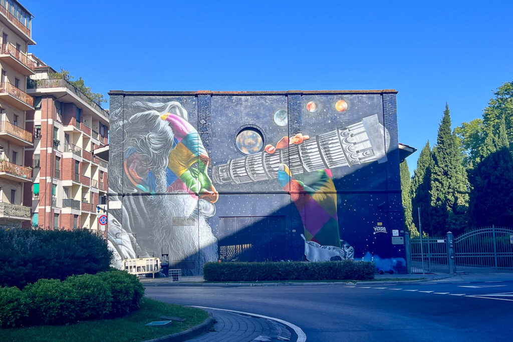 Galileo mural Pisa