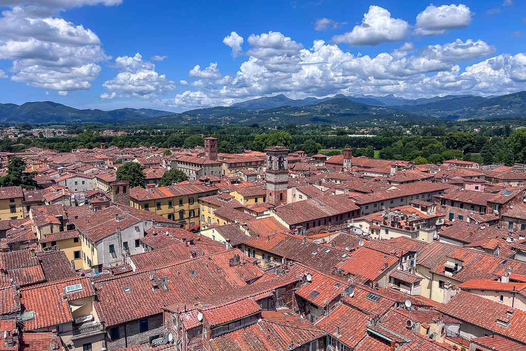 Views from Torre delle Ore, Lucca