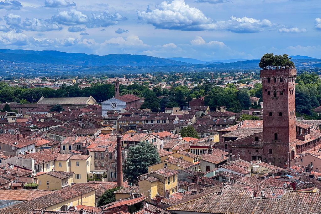 Views from Torre delle Ore, Lucca