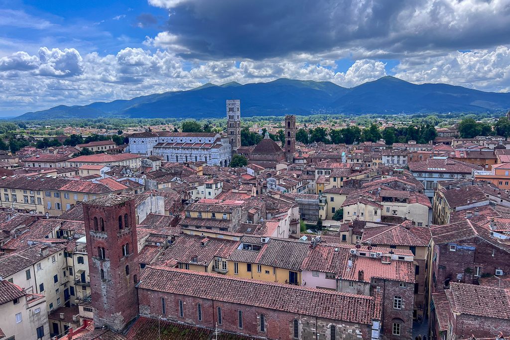 Views from Torre delle Ore, Lucca