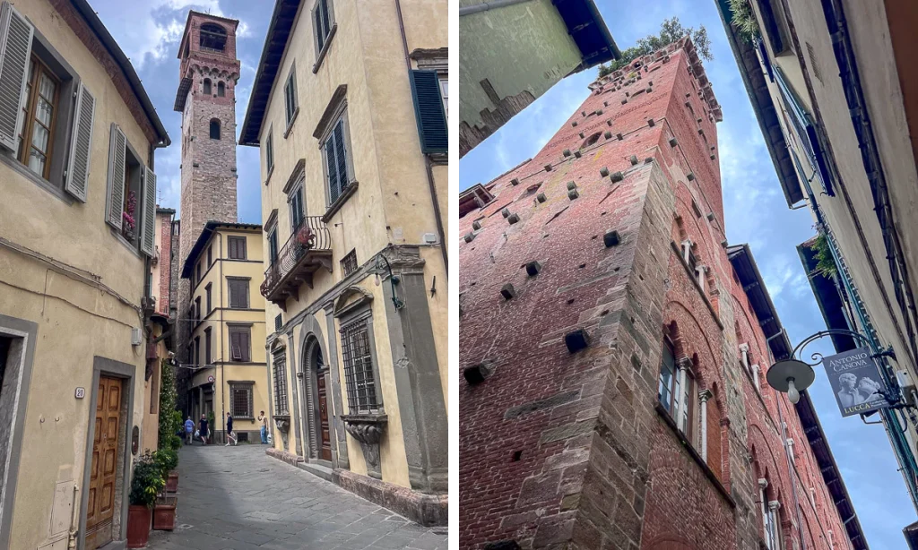 Towers in Lucca