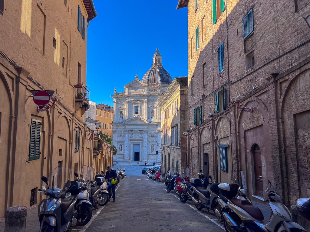 Streets of Siena, Italy